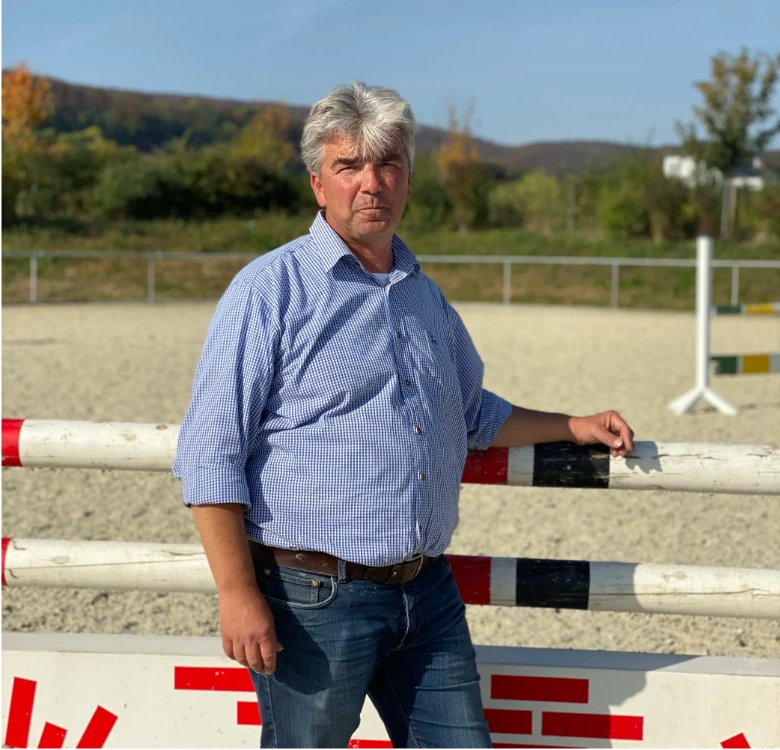 Stephan Remmel, Inhaber der Reitanlage in Salzhemmendorf